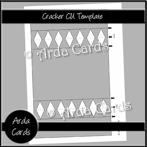 Cracker CU Template - The Printable Craft Shop