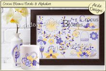 Load image into Gallery viewer, Crocus Blooms Florals &amp; Alphabet