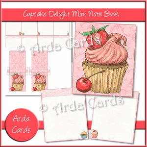 Cupcake Delight Mini Notebook