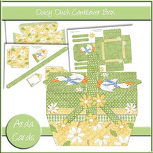 Load image into Gallery viewer, Daisy Duck Cantilever Box - The Printable Craft Shop