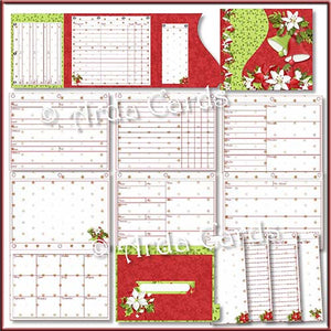 Deck The Halls Printable Christmas Planner Printable