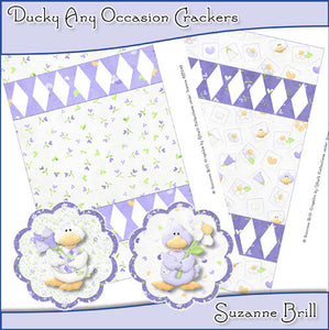 Ducky Any Occasion Crackers - The Printable Craft Shop