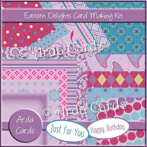 Eastern Delights Card Making Kit - The Printable Craft Shop