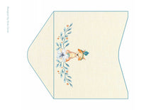 Load image into Gallery viewer, Woodland Fox Scalloped Gate Fold Card - The Printable Craft Shop