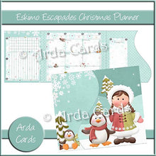 Load image into Gallery viewer, Eskimo Escapades Printable Christmas Planner