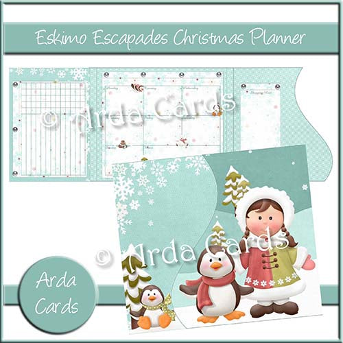 Eskimo Escapades Printable Christmas Planner