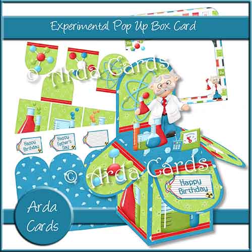 Experimental Pop Up Box Card