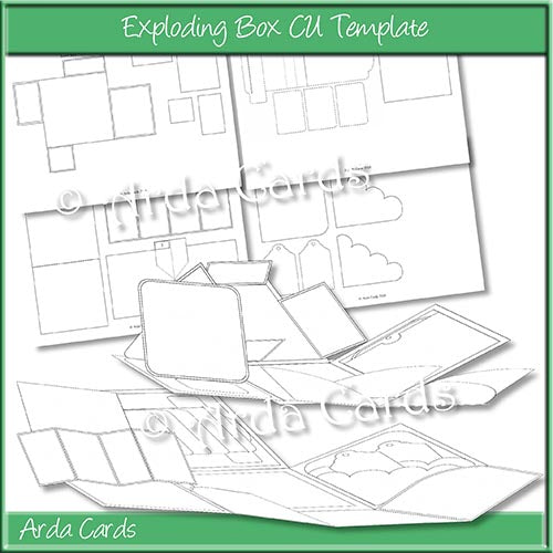 Exploding Box Commercial Use Template
