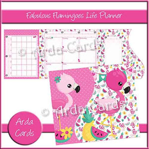 Fabulous Flamingoes Life Planner