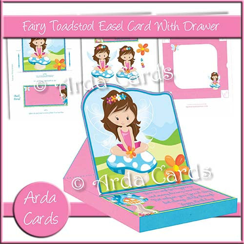 Free Printable Easel Card with Drawer