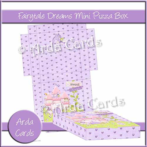 Fairytale Dreams Mini Pizza Box