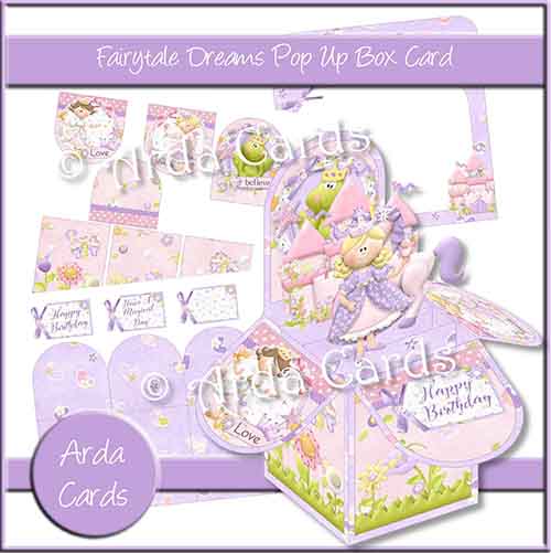 Fairytale Dreams Pop Up Box Card