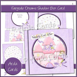 Fairytale Dreams Shadow Box Card - The Printable Craft Shop