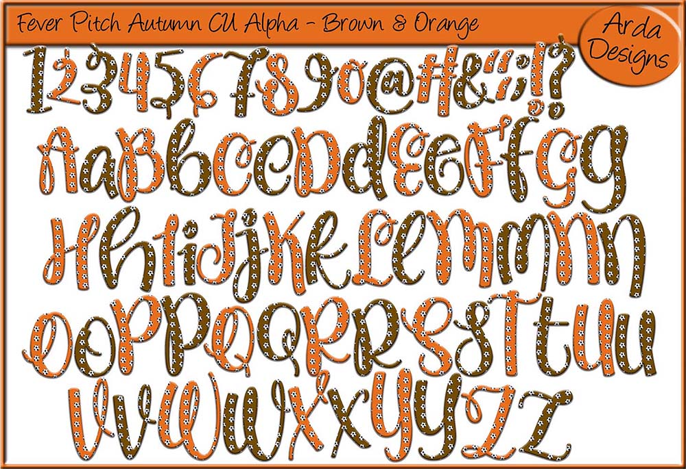 Fever Pitch Autumn CU Alpha - Brown & Orange