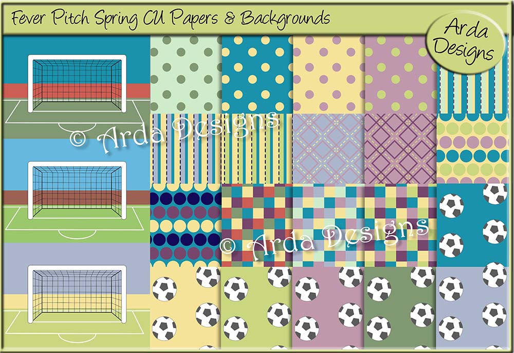 Fever Pitch Spring CU Papers & Backgrounds