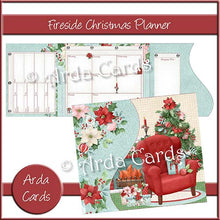 Load image into Gallery viewer, Fireside Printable Christmas Planner