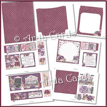 Load image into Gallery viewer, Flower Shop 4 Fold Flap Card - The Printable Craft Shop