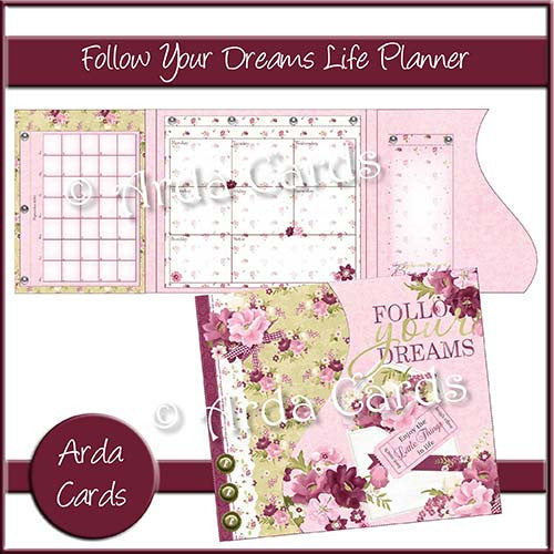 Follow Your Dreams Life Planner - The Printable Craft Shop