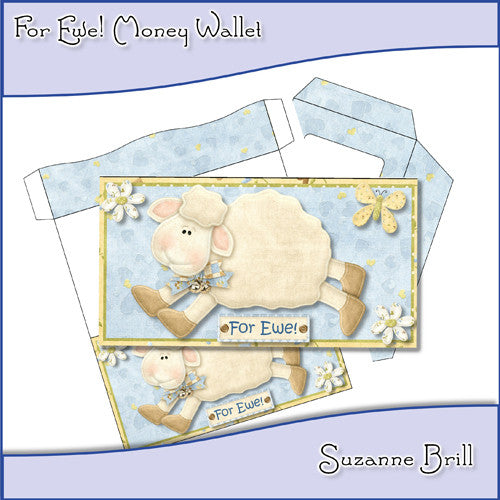 For Ewe! Money Wallet - The Printable Craft Shop