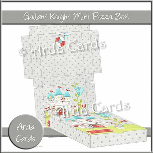 Gallant Knight Mini Pizza Box