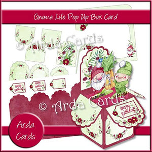 Gnome Life Pop Up Box Card