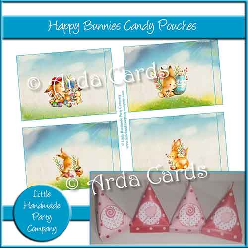 Happy Bunnies Candy Pouches