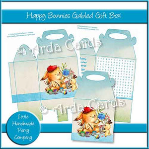 Happy Bunnies Gabled Gift Box