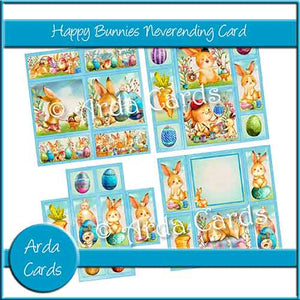 Happy Bunnies Neverending Card