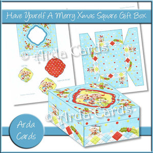 Have YourElf A Merry Christmas Square Gift Box