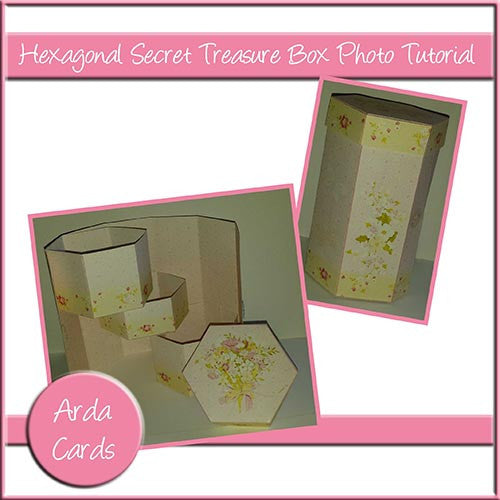 Free Tutorial: Hexagonal Secret Treasure Box - The Printable Craft Shop