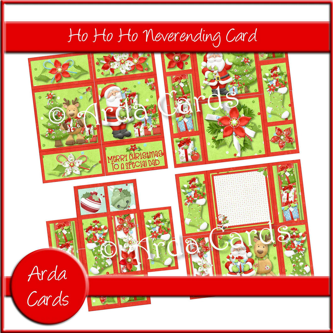Ho Ho Ho Neverending Card