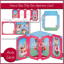Load image into Gallery viewer, Home Run Printable Pop Out Aperture Card