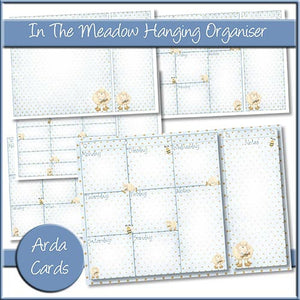 In The Meadow Hanging Organiser - The Printable Craft Shop