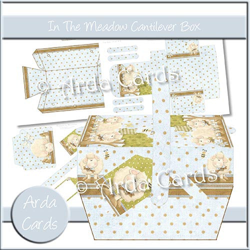 In The Meadow Cantilever Box - The Printable Craft Shop