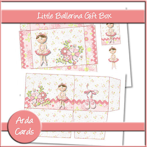 Little Ballerina Gift Box - The Printable Craft Shop