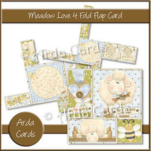 Load image into Gallery viewer, Printable 4 Fold Flap Card Bundle - The Printable Craft Shop - 7
