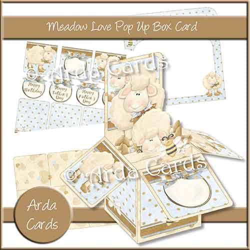 Meadow Love Pop Up Box Card