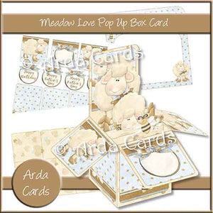 Meadow Love Pop Up Box Card