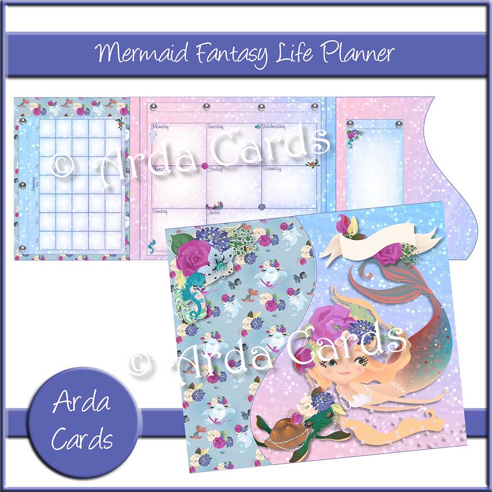 Mermaid Fantasy Life Planner