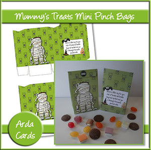 Mummy's Treats Mini Pinch Bags - The Printable Craft Shop