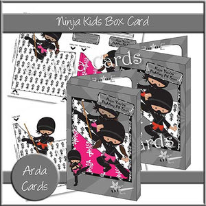 Ninja Kids Box Card
