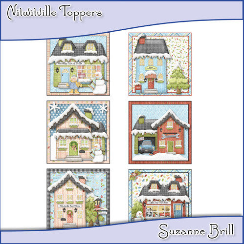 Nitwitville Toppers - The Printable Craft Shop