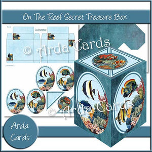On The Reef Secret Treasure Box - The Printable Craft Shop