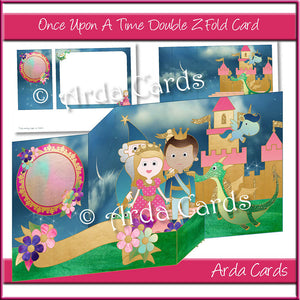 Once Upon A Time Z Fold Card
