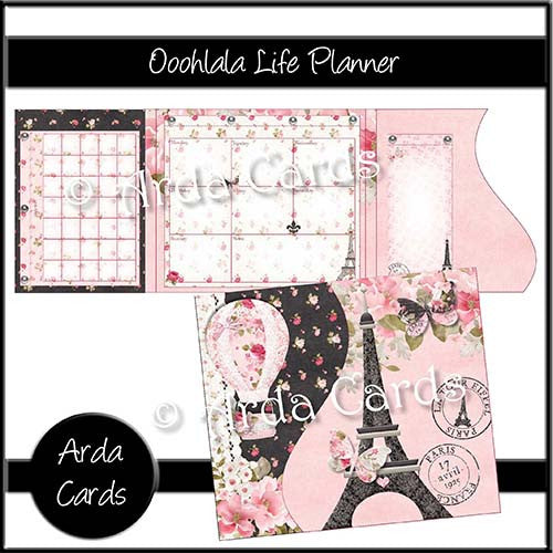 Ooohlala Printable Life Planner - The Printable Craft Shop