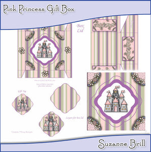 Pink Princess Gift Box - The Printable Craft Shop