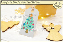 Load image into Gallery viewer, Plushy Polar Bear Christmas Cups CU Clipart