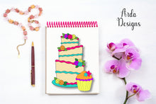Load image into Gallery viewer, Sherbet Dip Cakes CU Clipart
