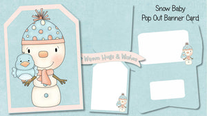 Christmas Pop Out Banner Card Bundle - The Printable Craft Shop