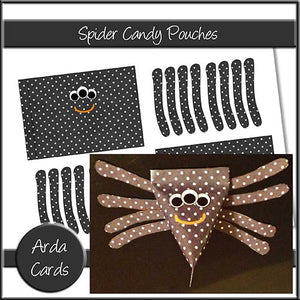 Spider Candy Pouches - The Printable Craft Shop